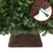 Casafield 22-Inch Christmas Tree Collar, Water Hyacinth Woven Tree Square Base Cover with Cord Cut Out,